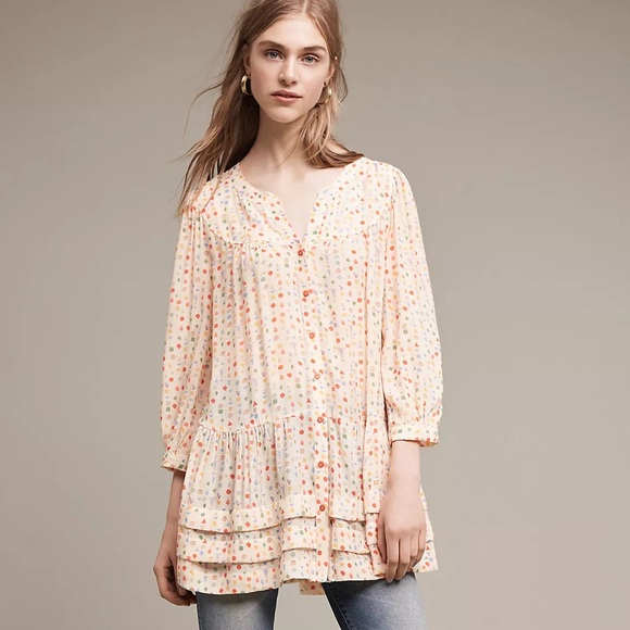 Maeve Tops - Anthropologie Maeve Paccia Buttondown Tunic